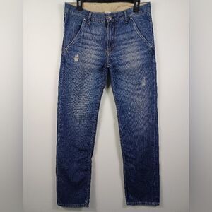 ‼️final must bundle‼️ H&M Jeans Relaxed Fit Blue Western